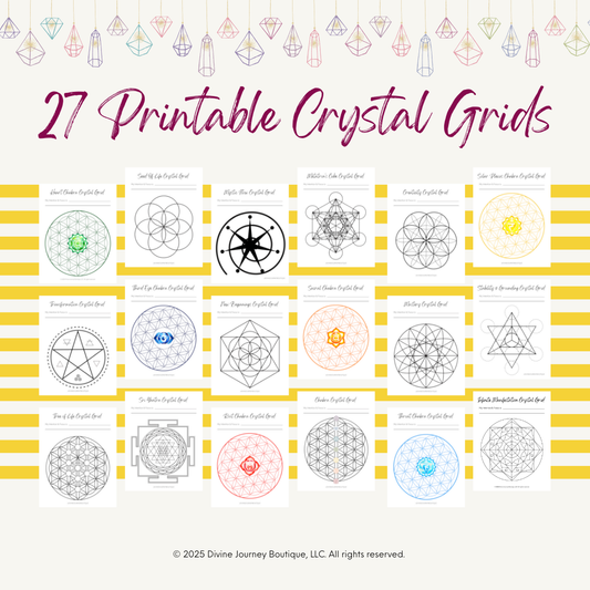 Crystal Grid Bundle | Digital Download