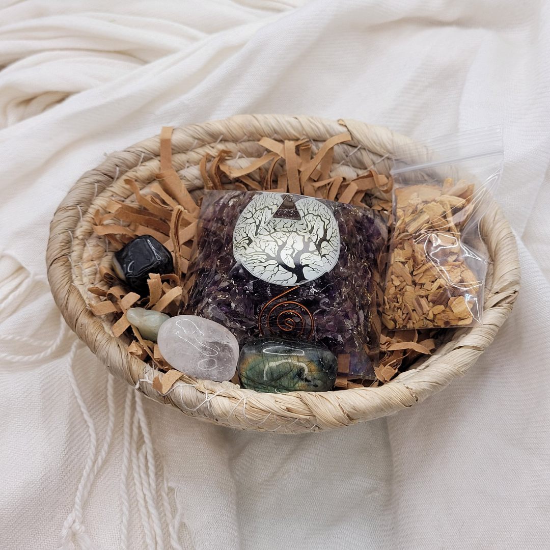 Crystal Intention Gift Basket