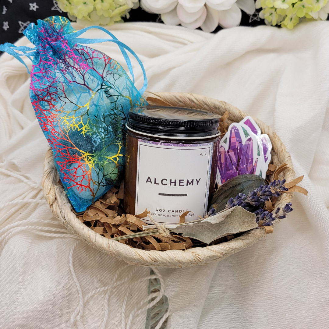 Crystal Intention Gift Basket