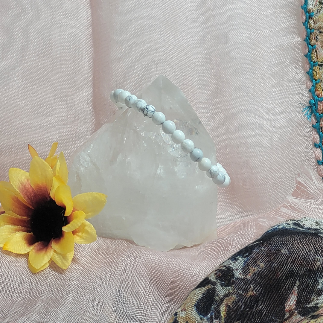 6MM Howlite Bracelet
