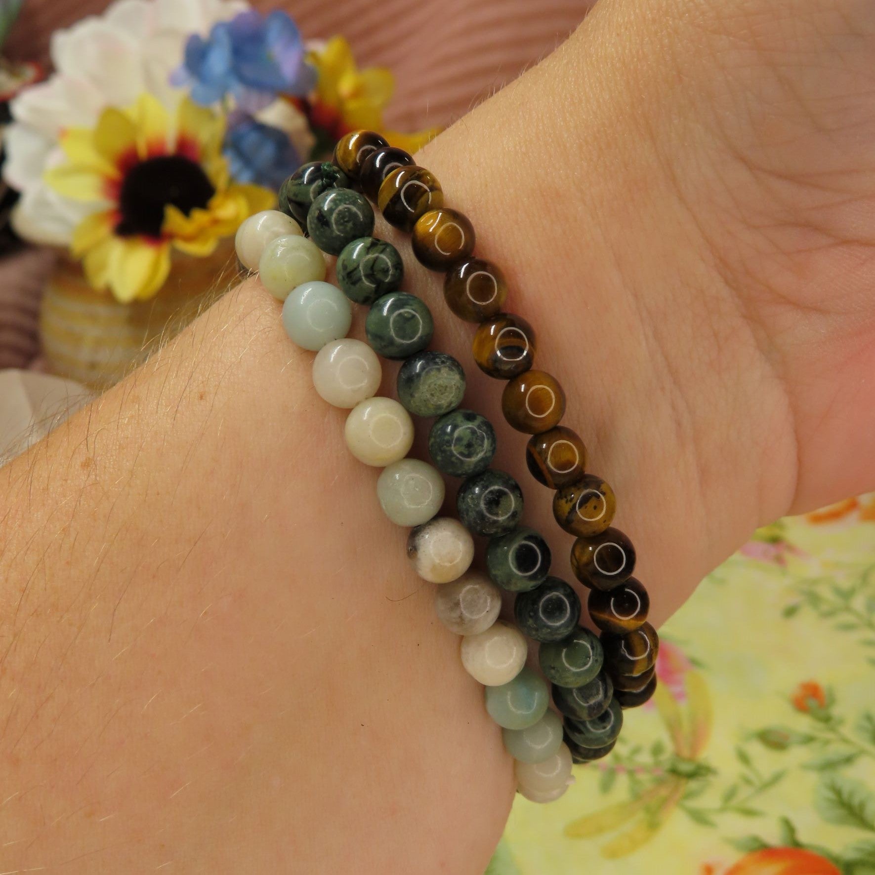 Various 6MM Crystal Bracelets