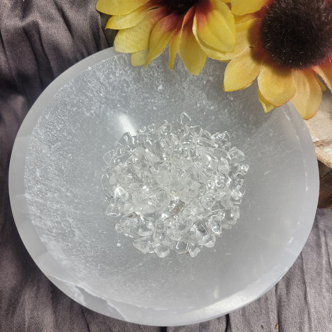 Clear Quartz Chip Stones