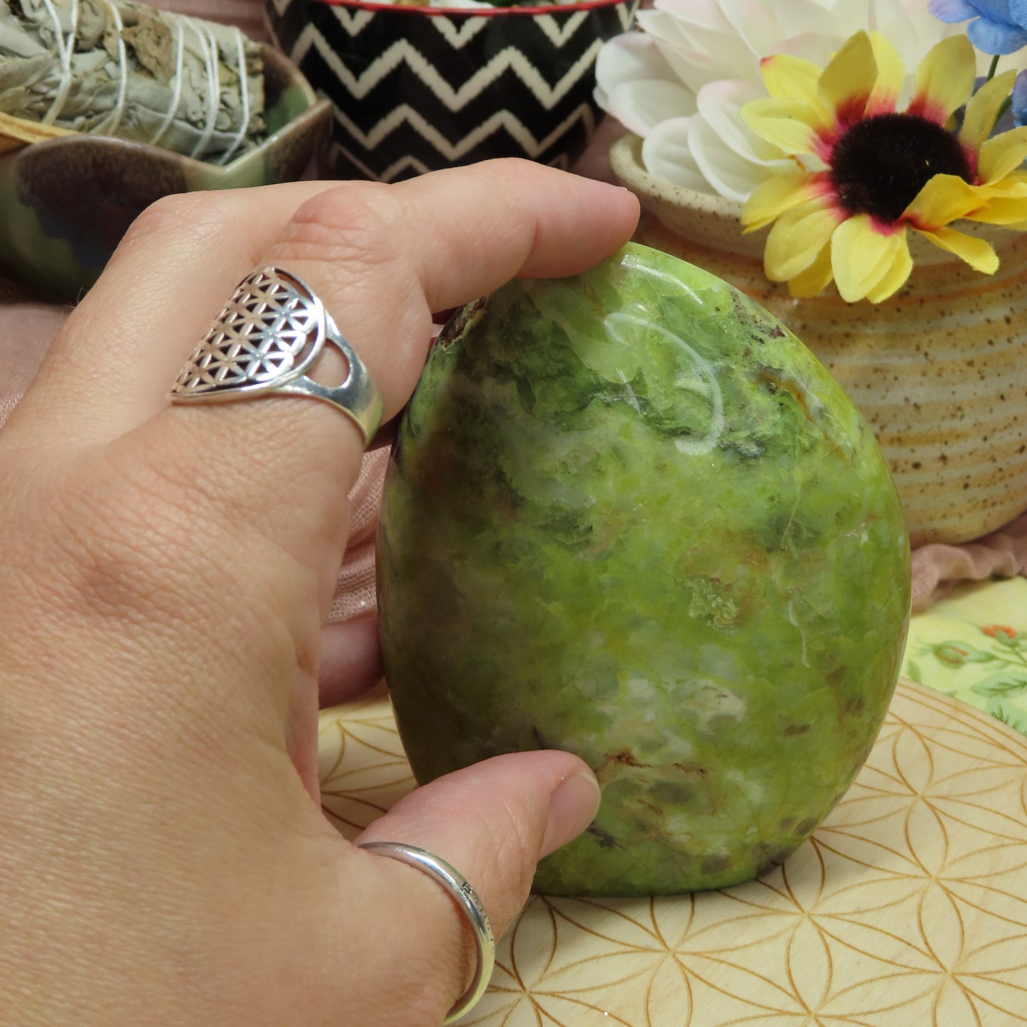 Green Opal Free Form