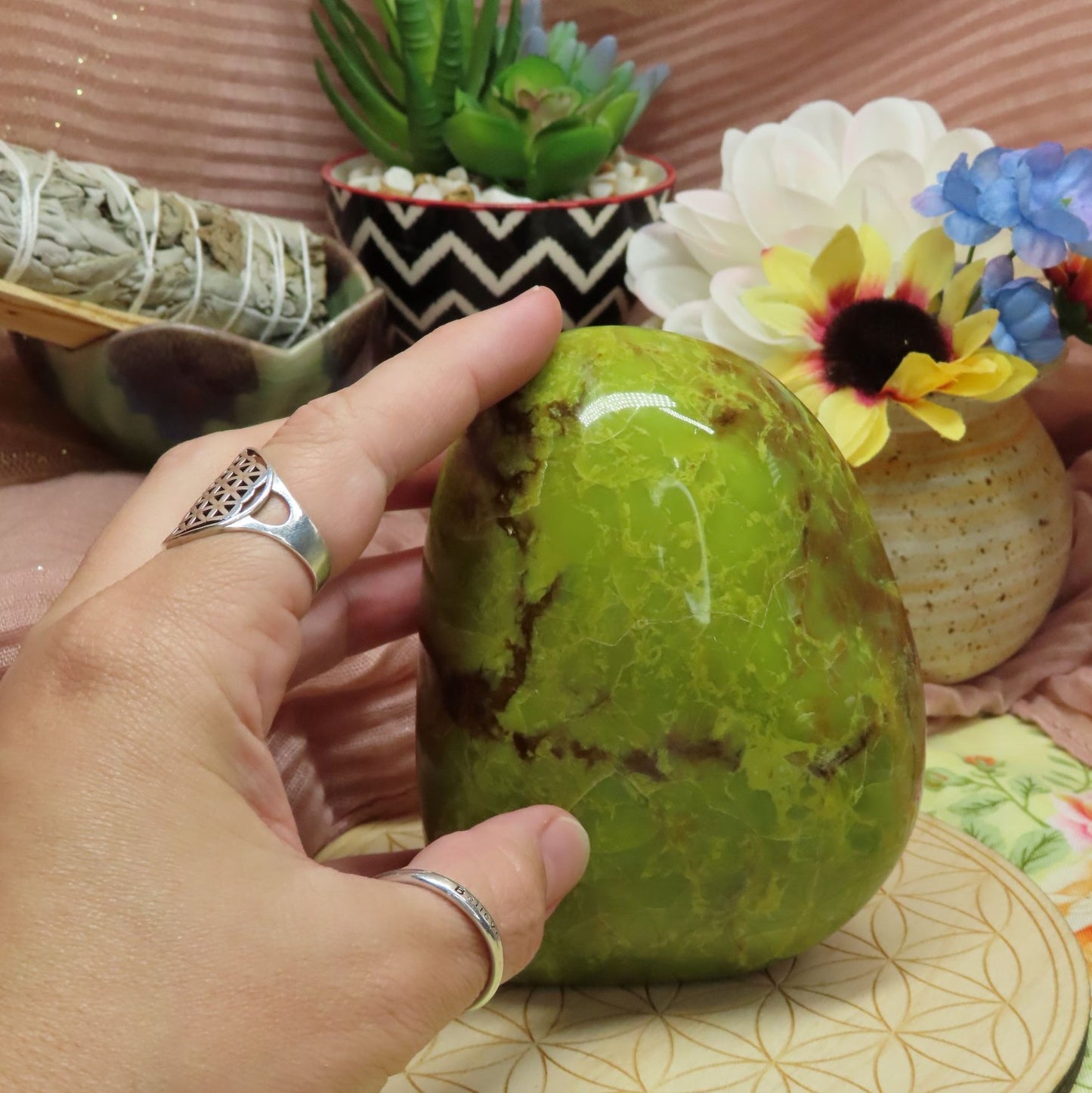 Green Opal Free Form