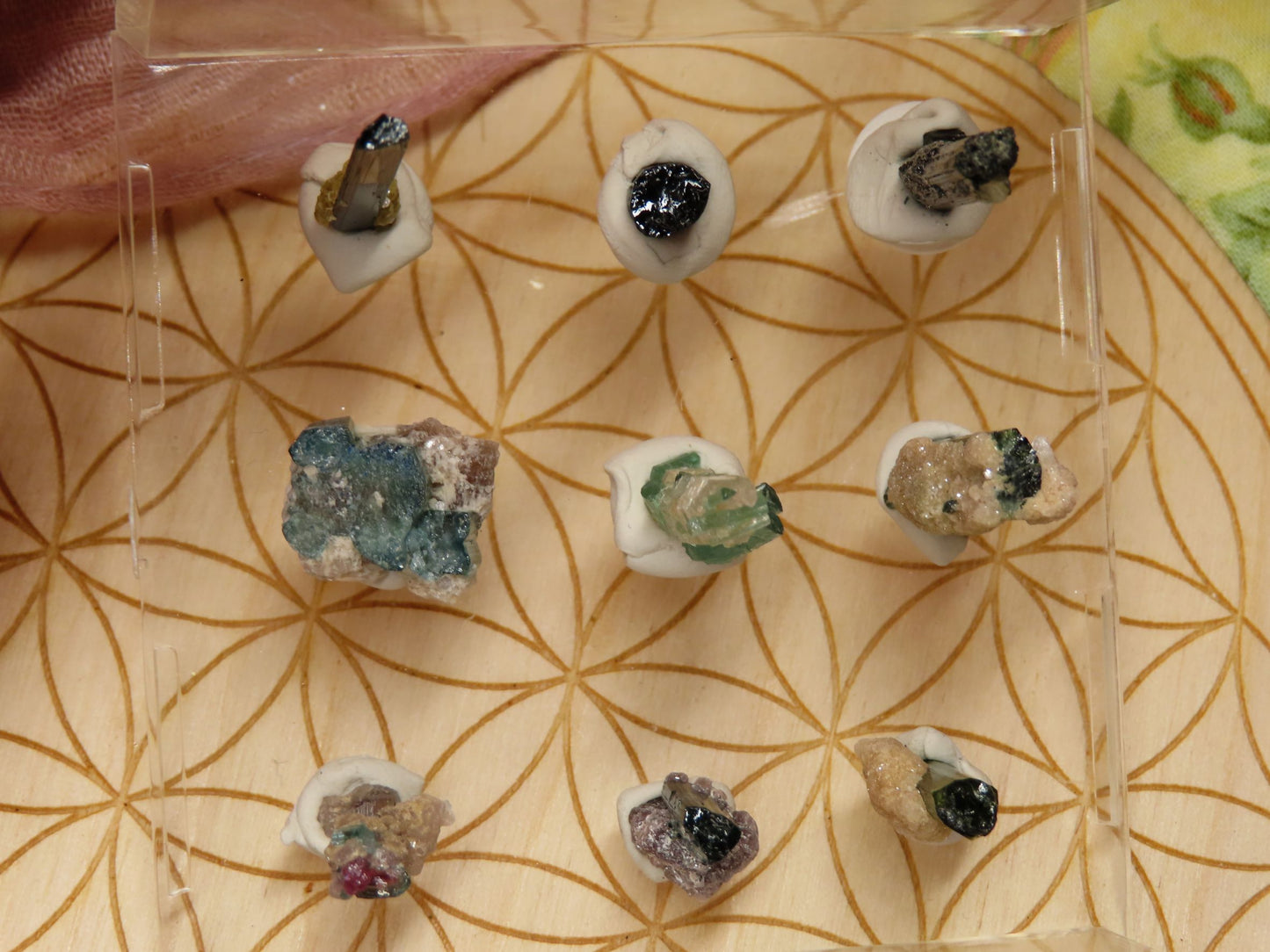 9 Tourmaline Cystal Mix