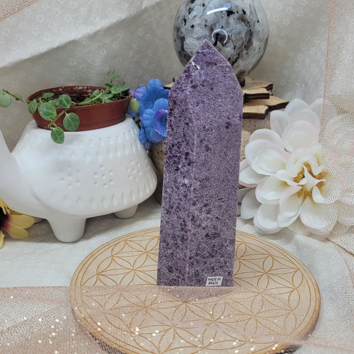 Lepidolite Tower