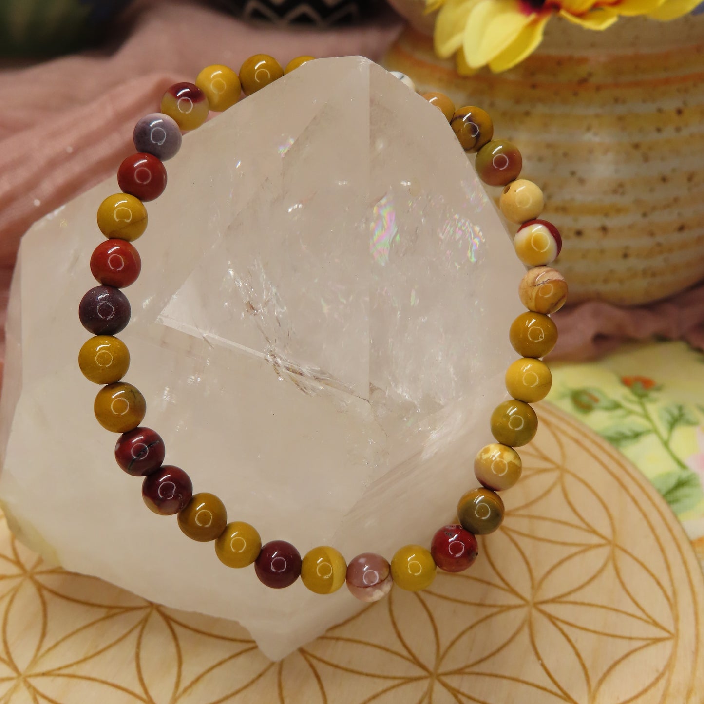 6MM Mookaite Jasper Bracelet