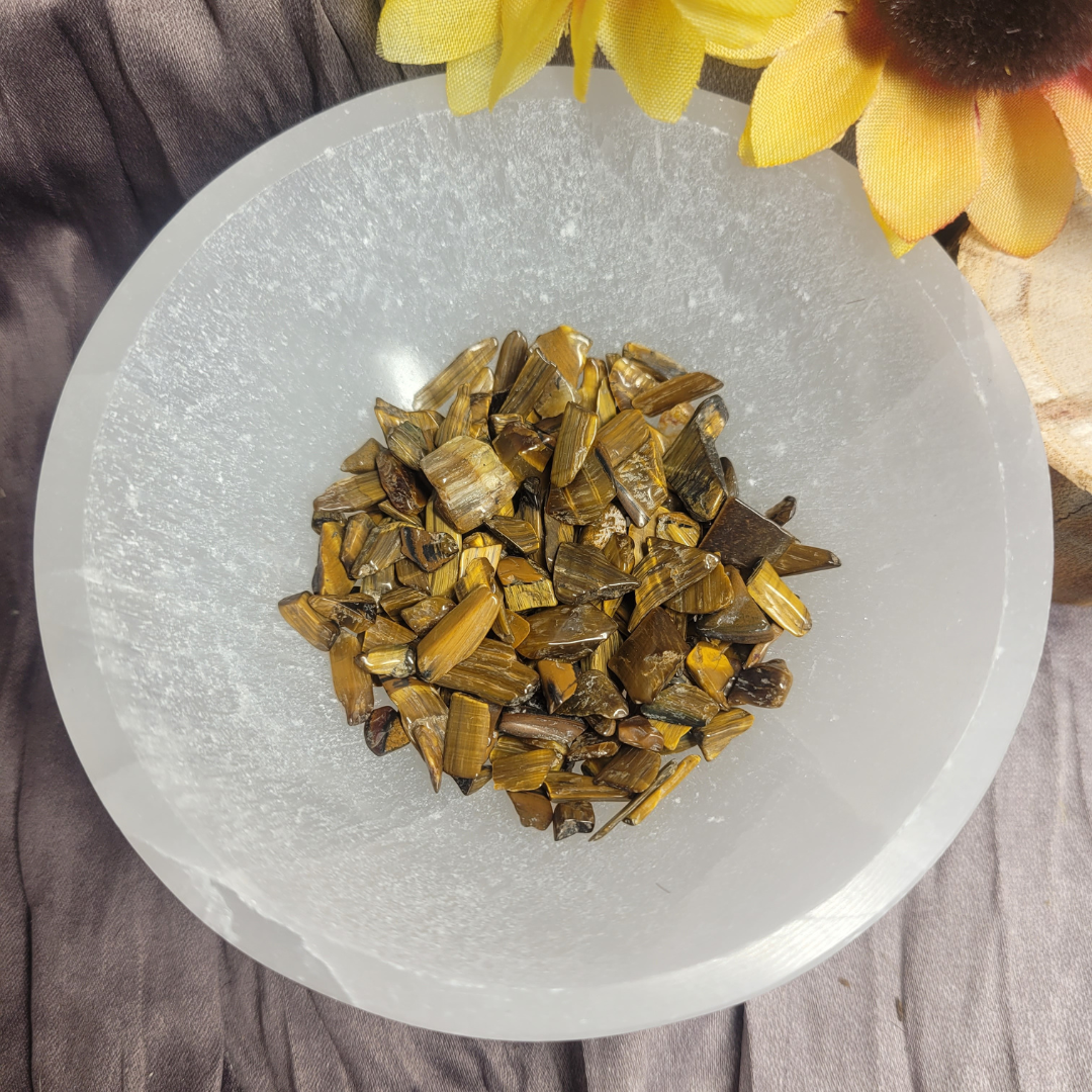 Tigers Eye Chip Stones