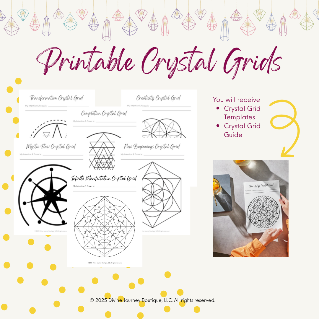Crystal Grid Bundle | Digital Download