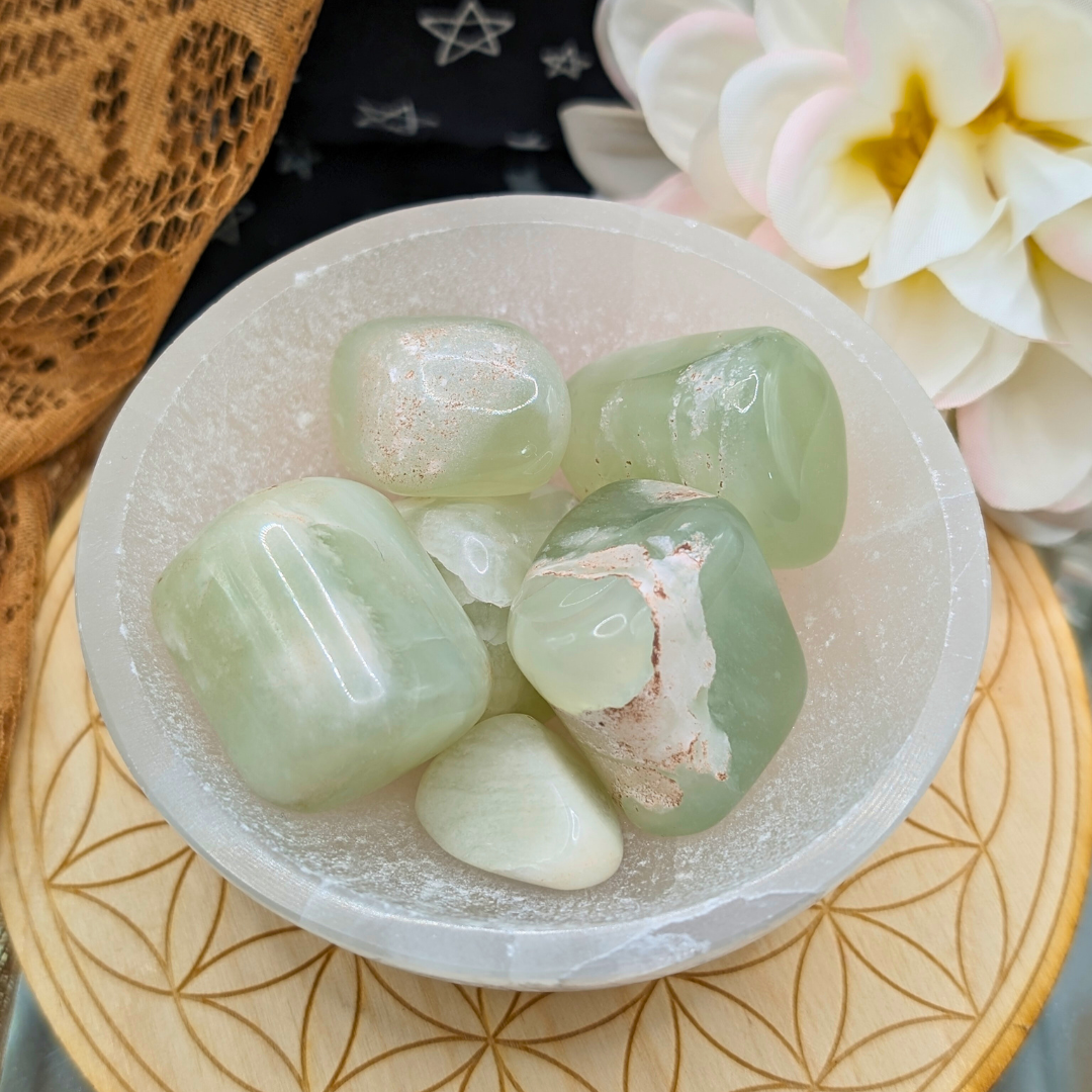 Burmese Imperial Jade (Jadeite) Tumbles