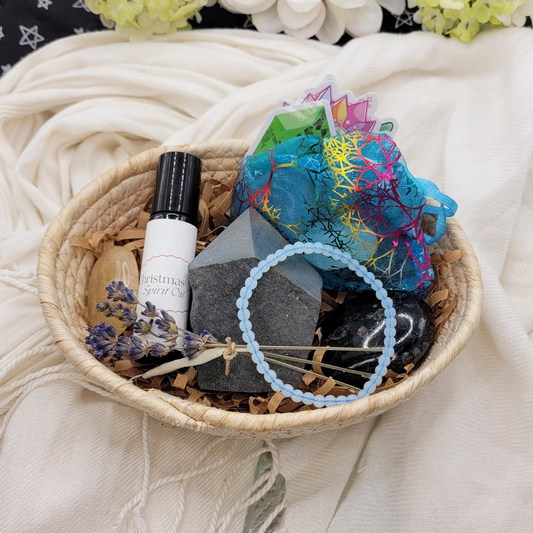 Crystal Intention Gift Basket