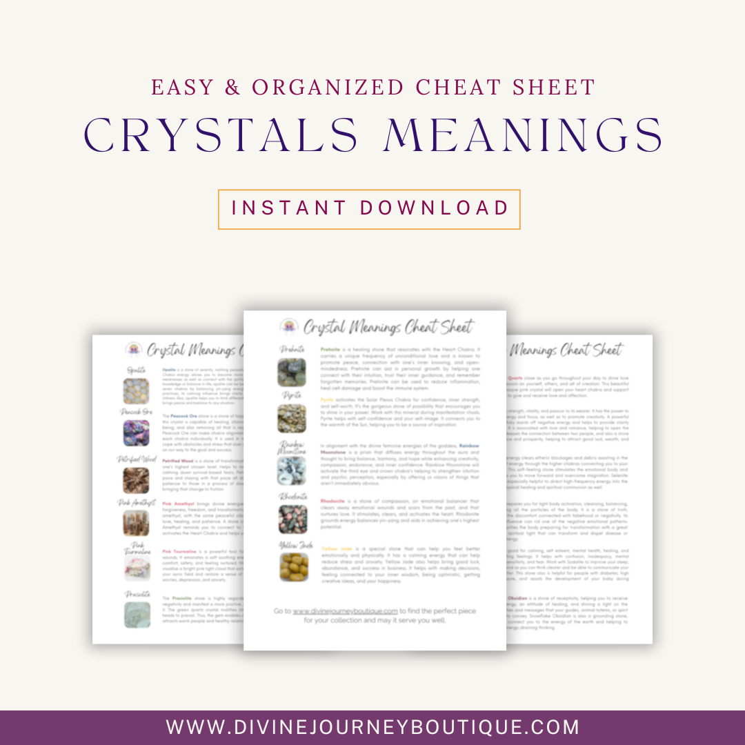 Crystal Meanings PDF