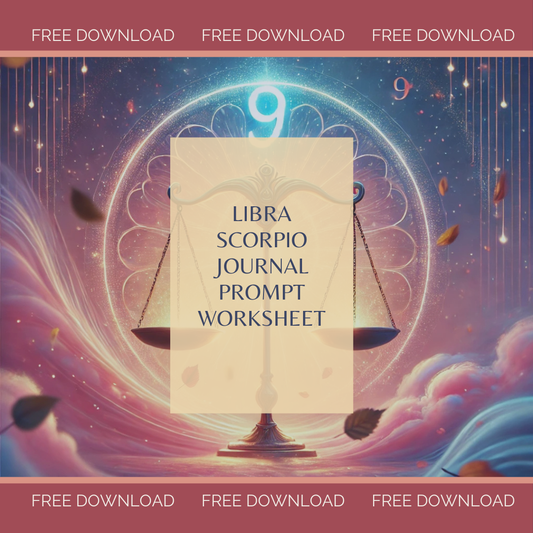 Libra Journal Prompt Worksheet