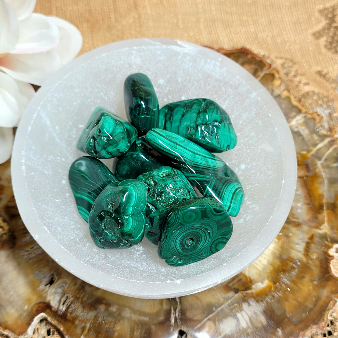 Malachite Tumbles