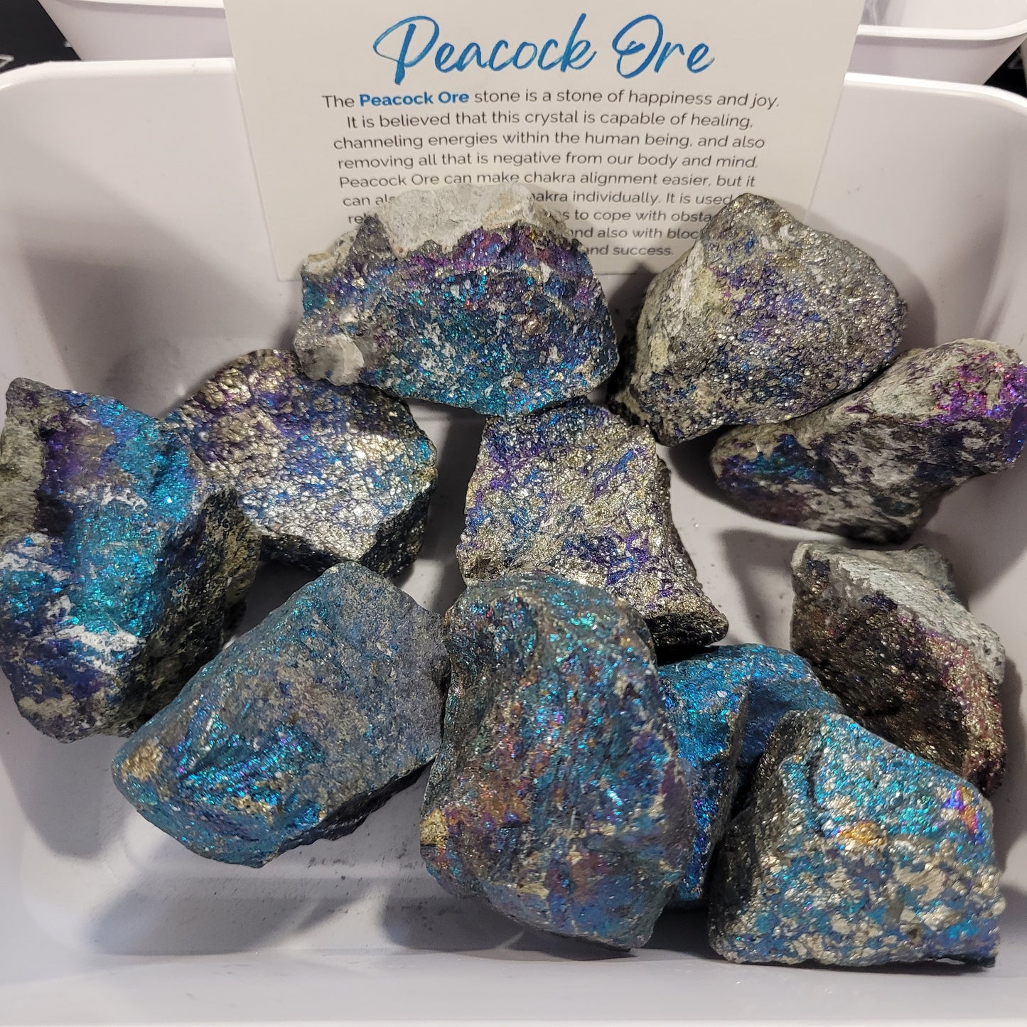 Peacock Ore Pieces