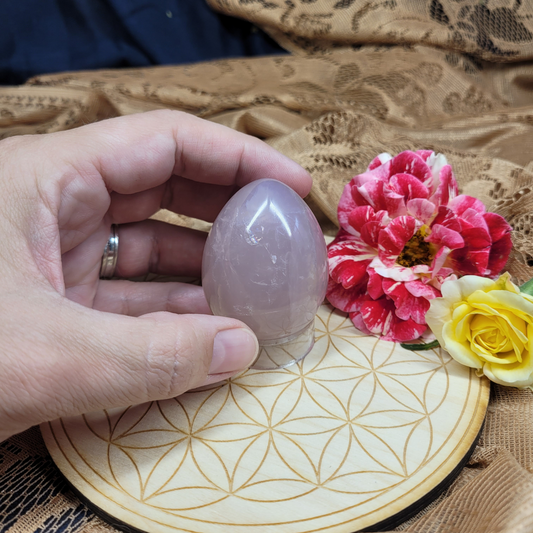 Rose Quartz Egg