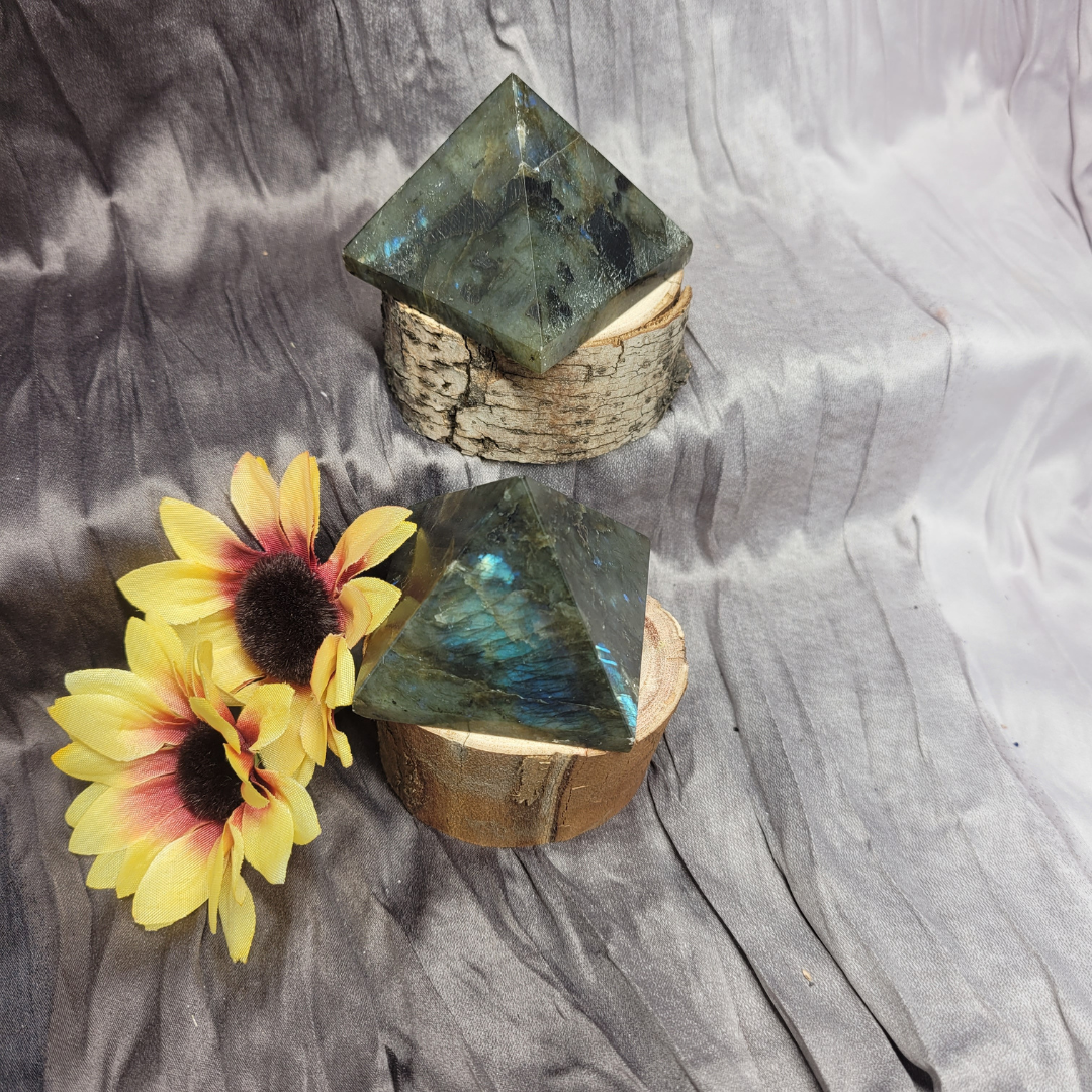 Labradorite Pyramids