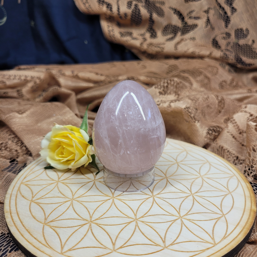 Rose Quartz Egg