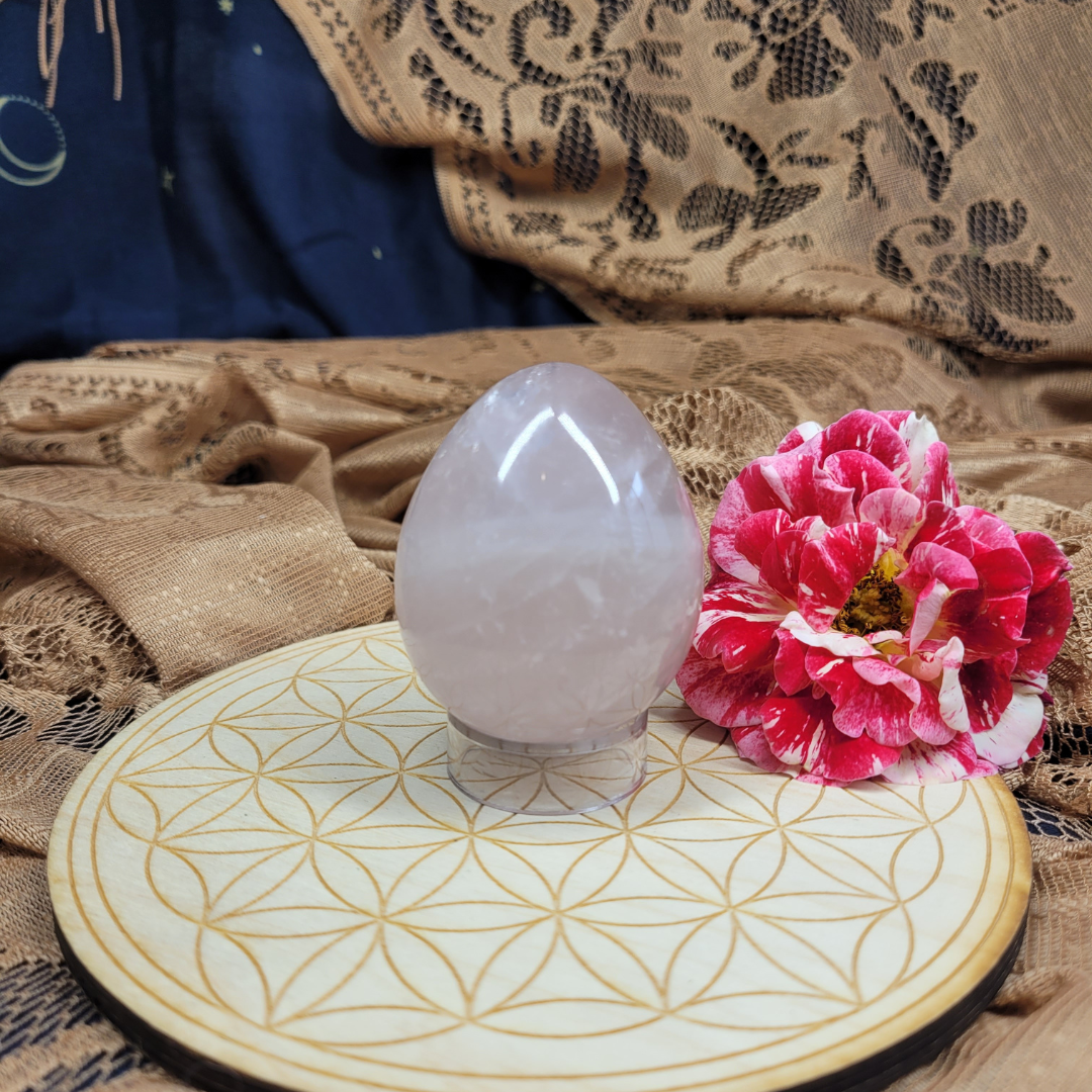 Rose Quartz Egg