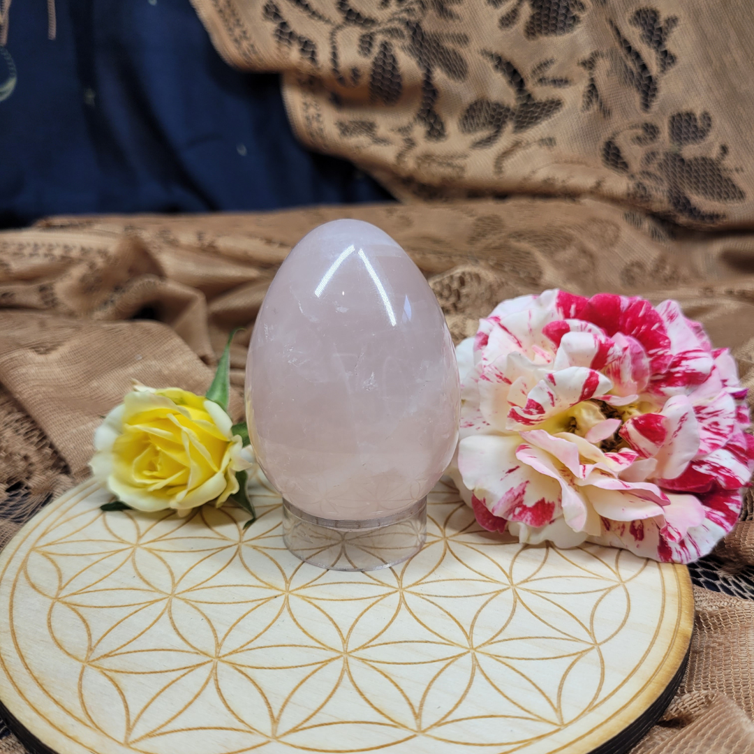 Rose Quartz Egg