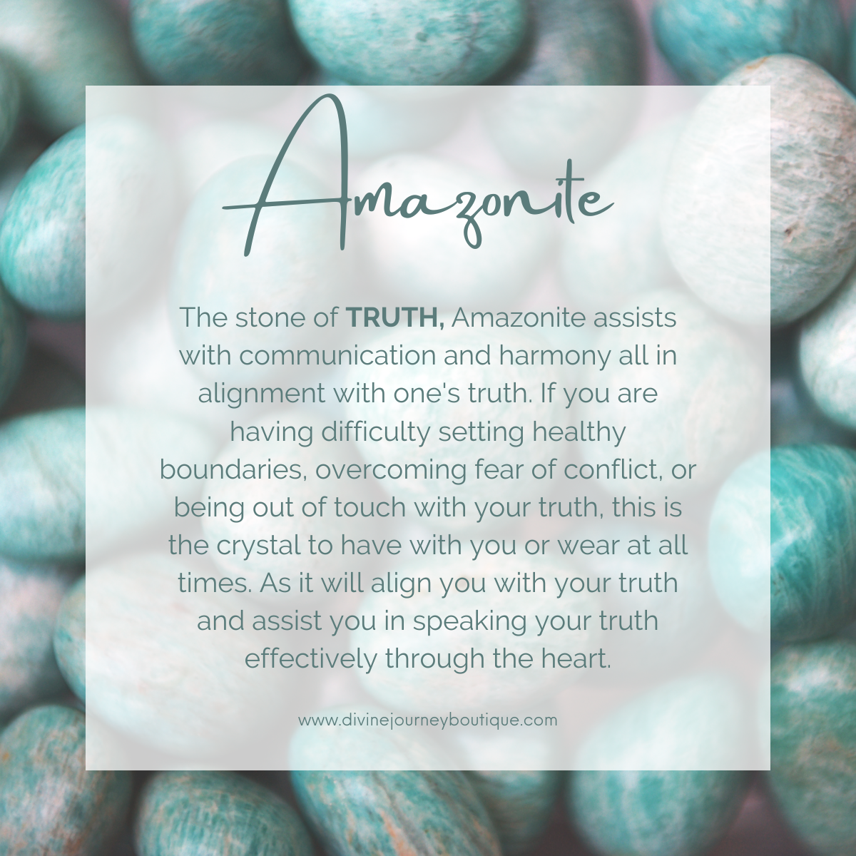 Amazonite Benefits