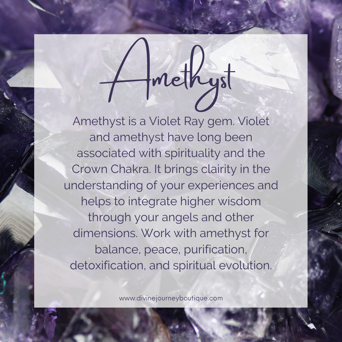 Amethyst Benefits