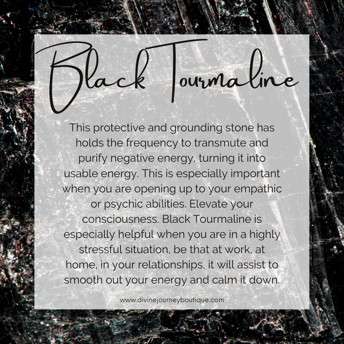 Black Tourmaline Benefits