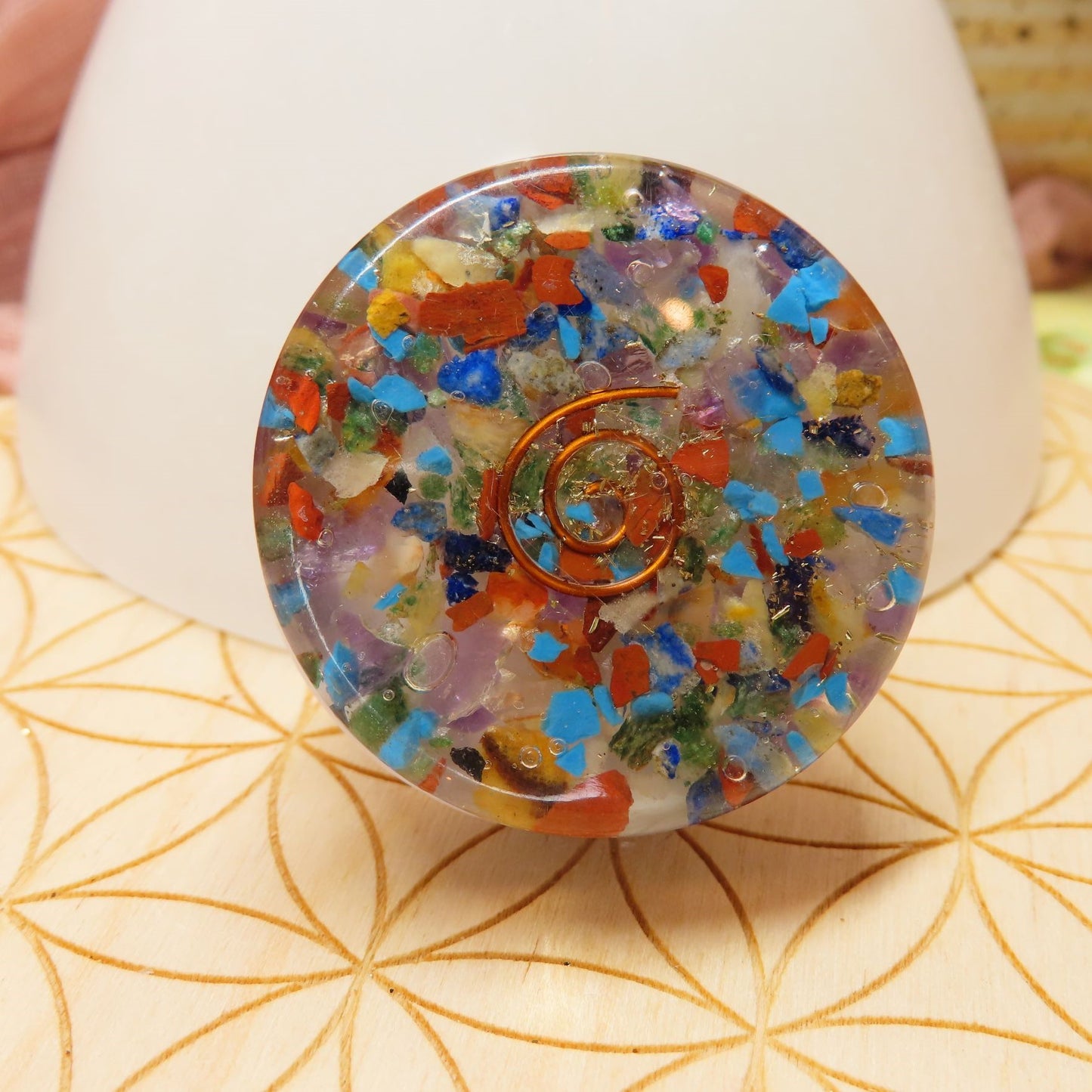 Chakra Orgone Pop Socket