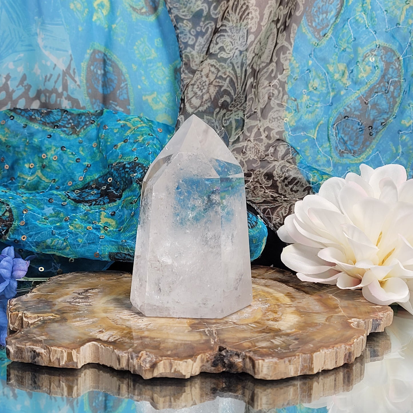 Clear Quartz Tower