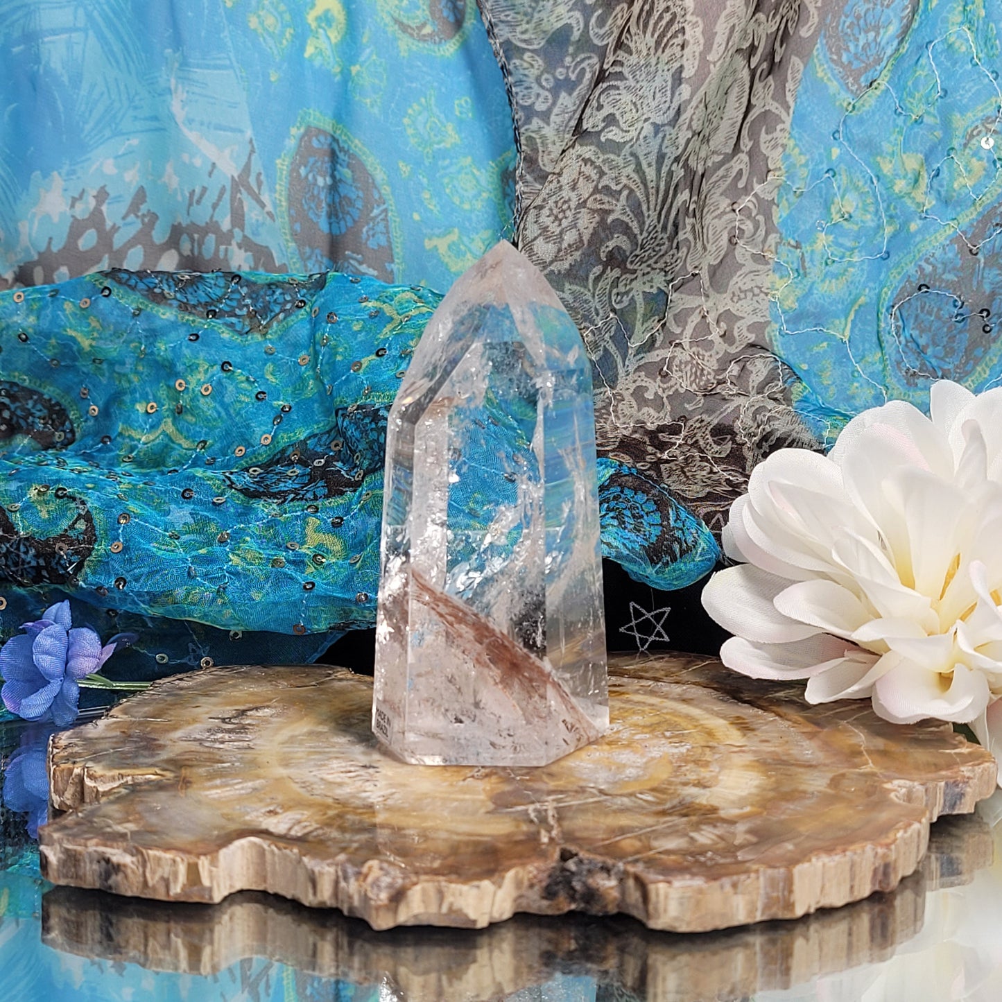 Clear Quartz Tower