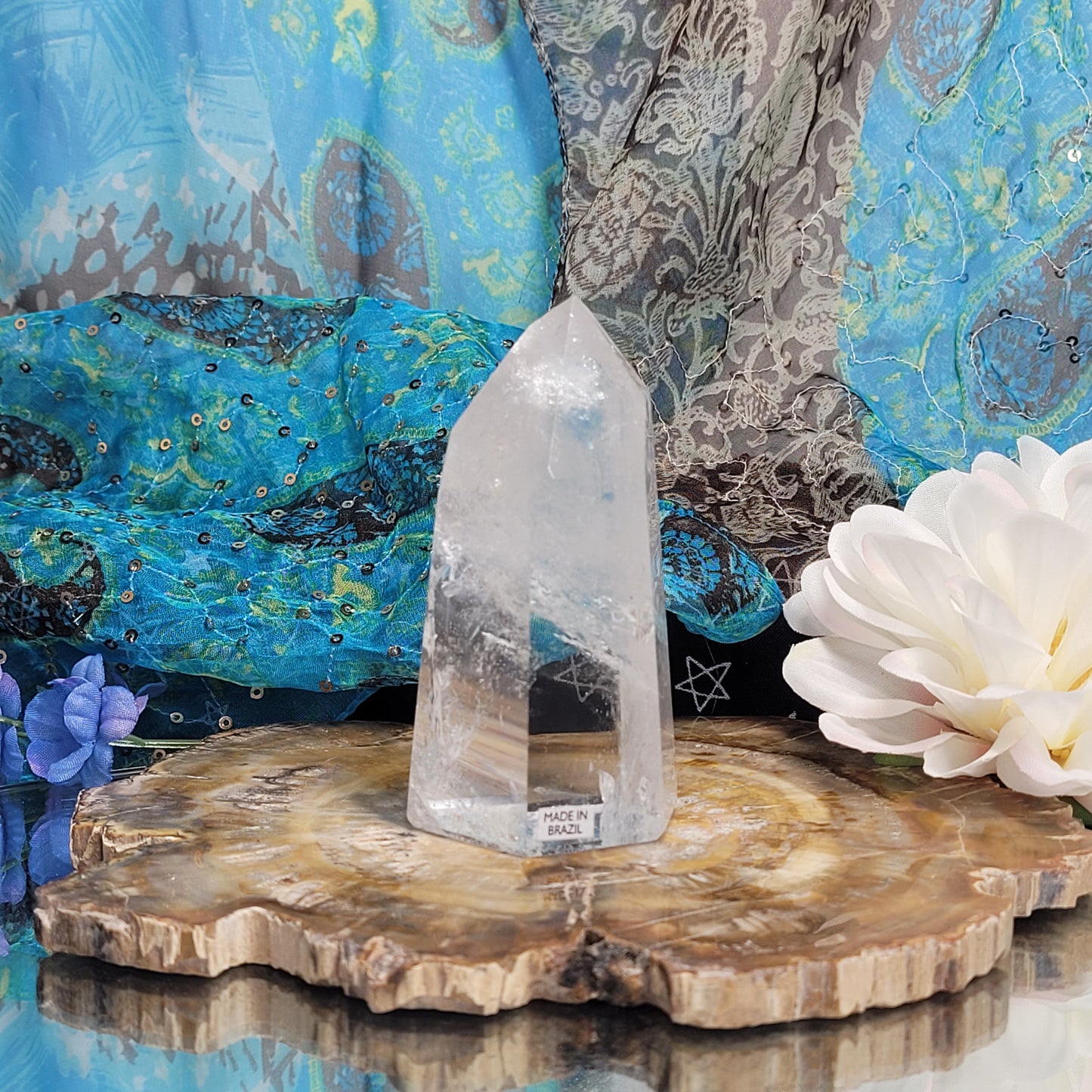 Clear Quartz Tower