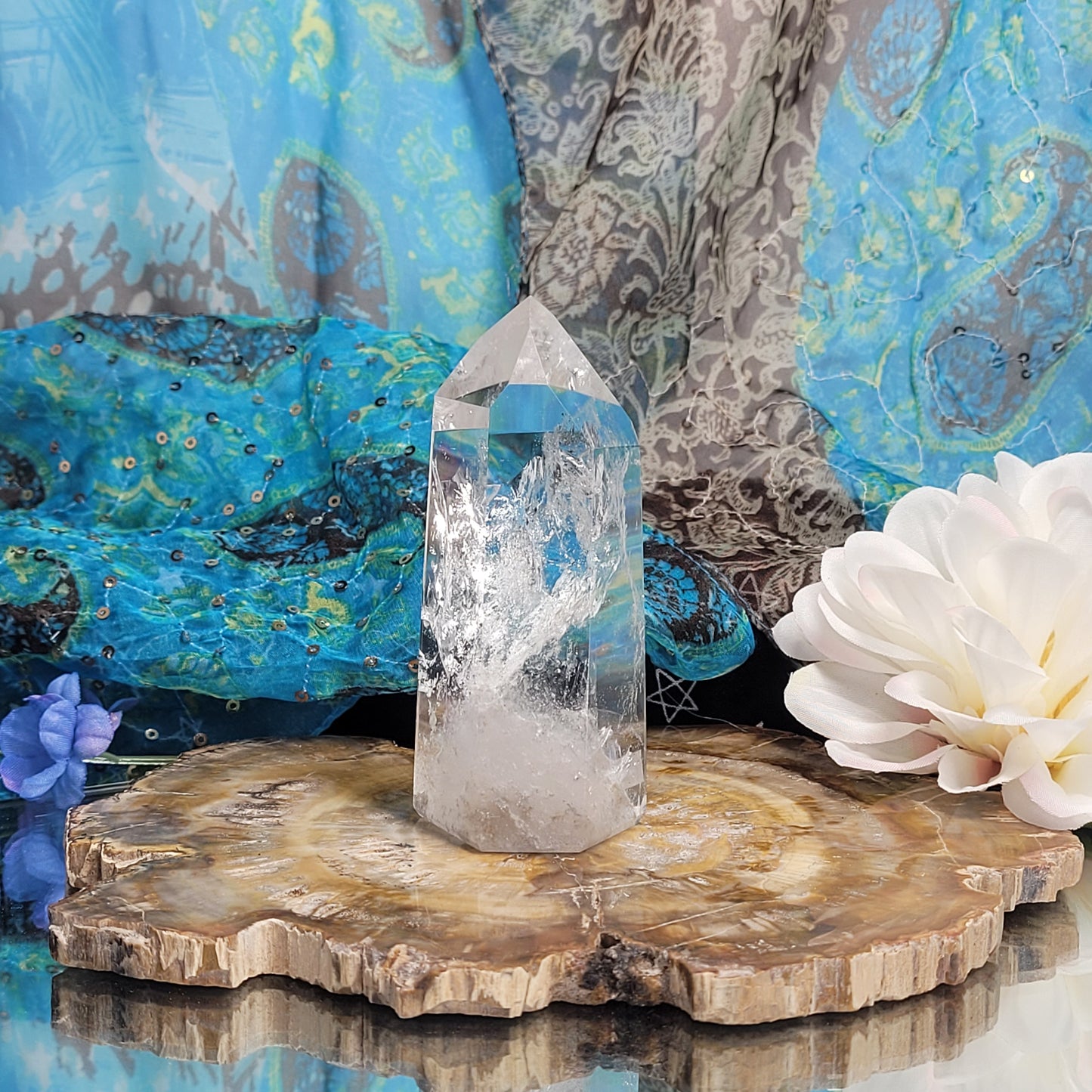 Clear Quartz Tower