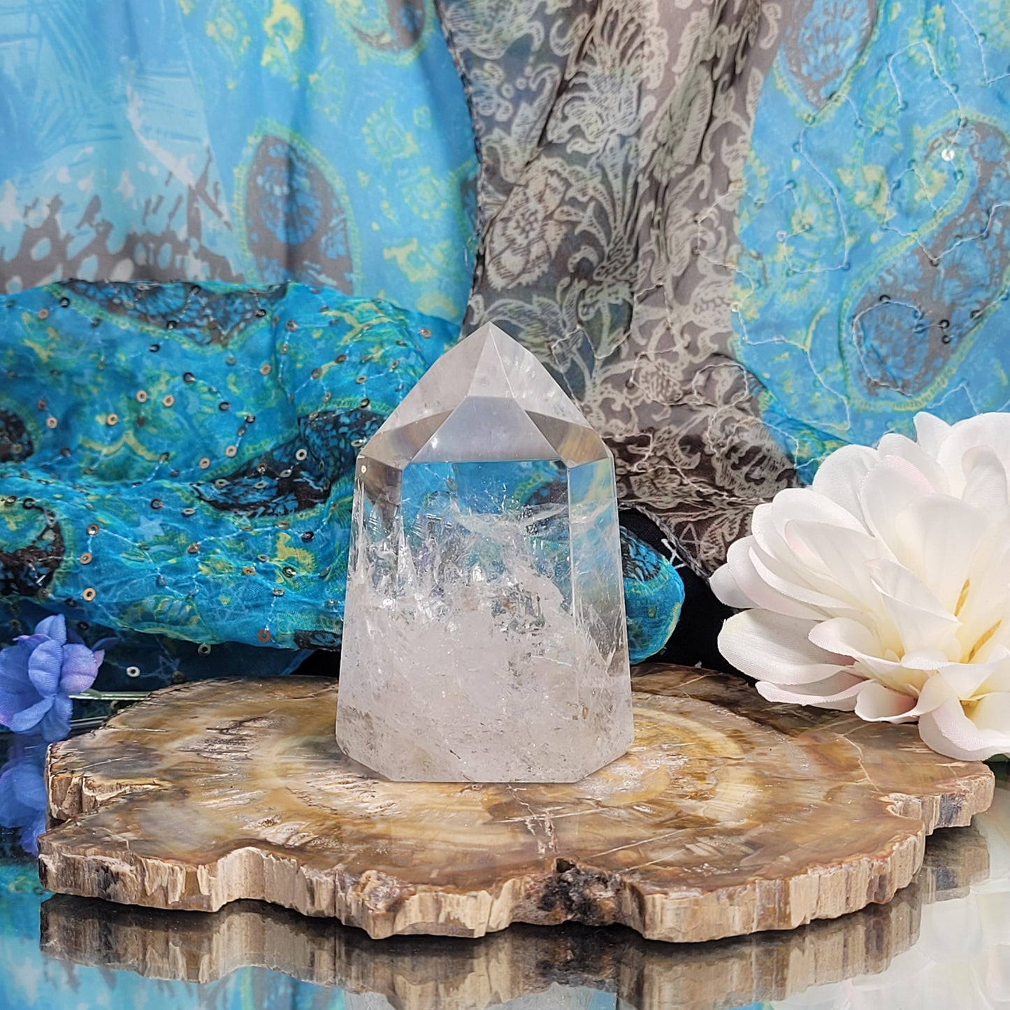 Clear Quartz Tower