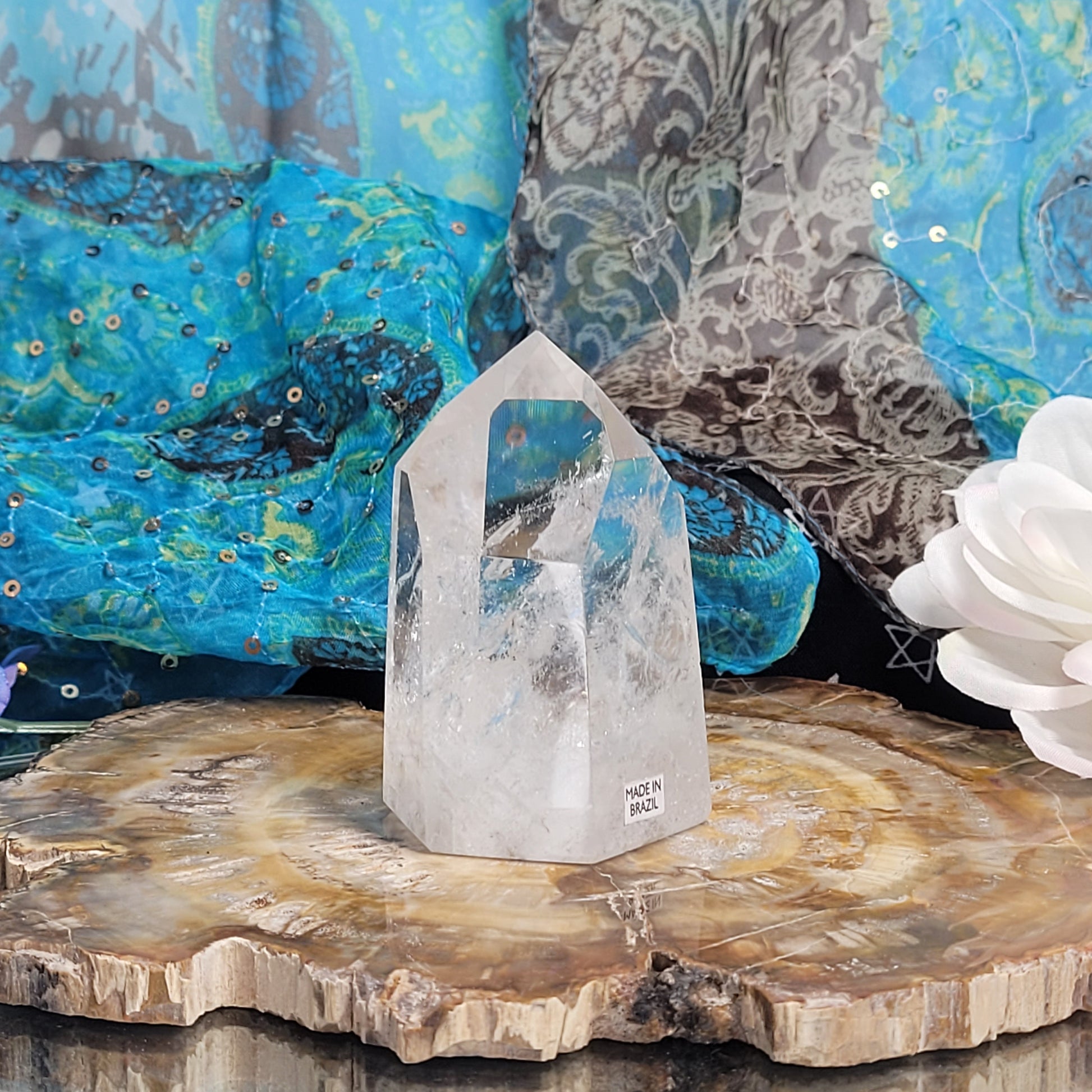 Clear Quartz Tower