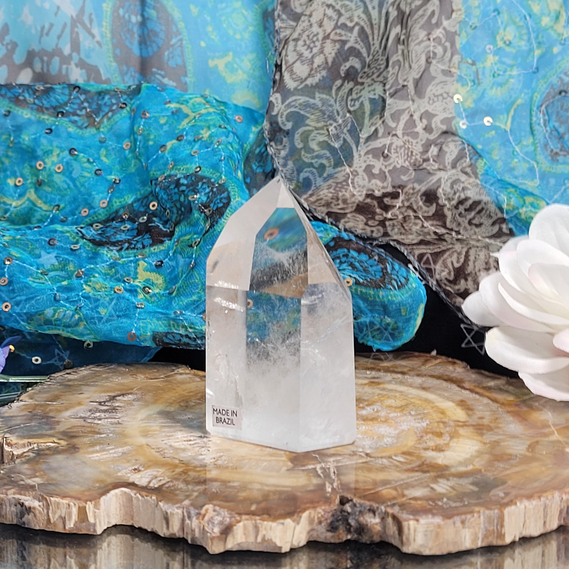 Clear Quartz Tower