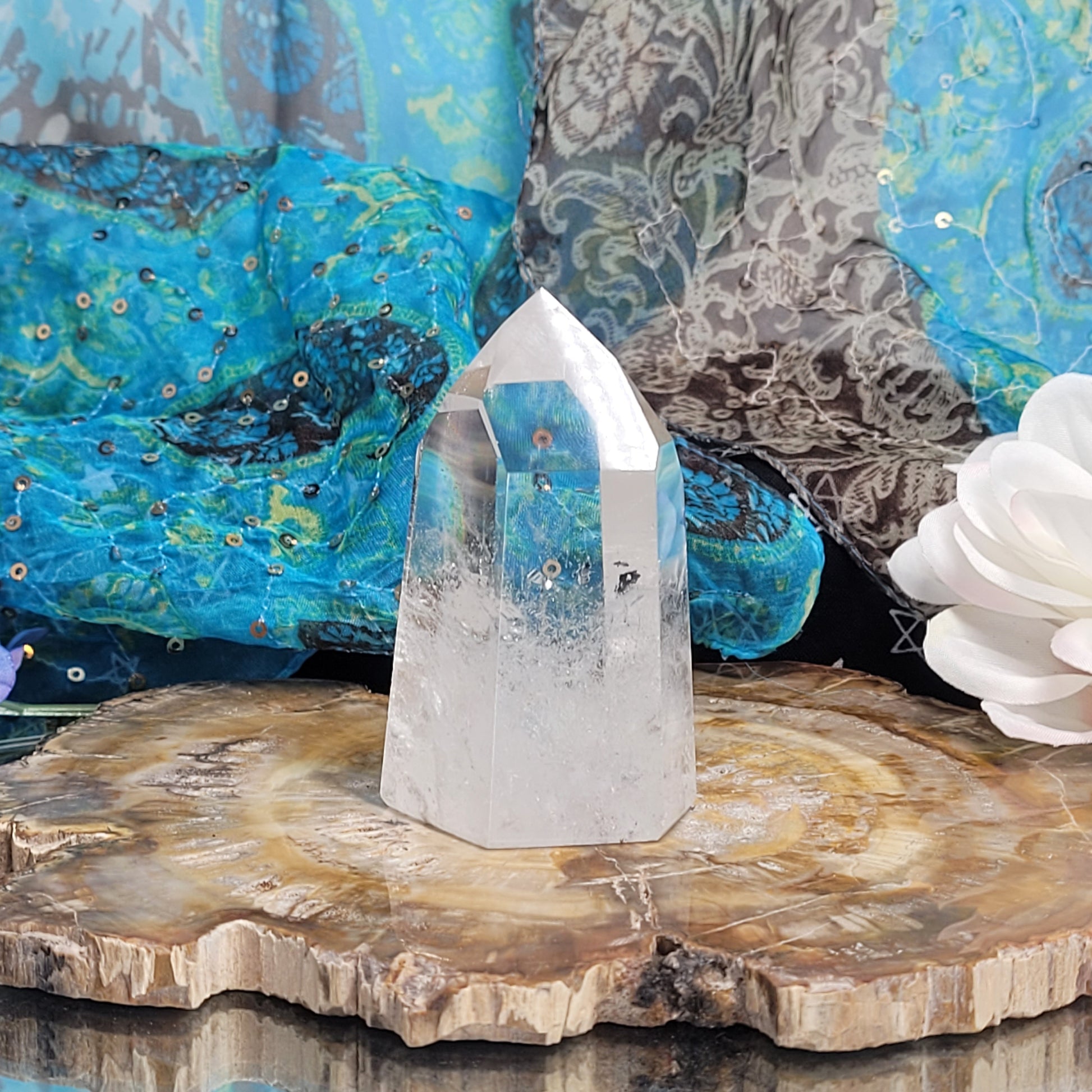 Clear Quartz Tower