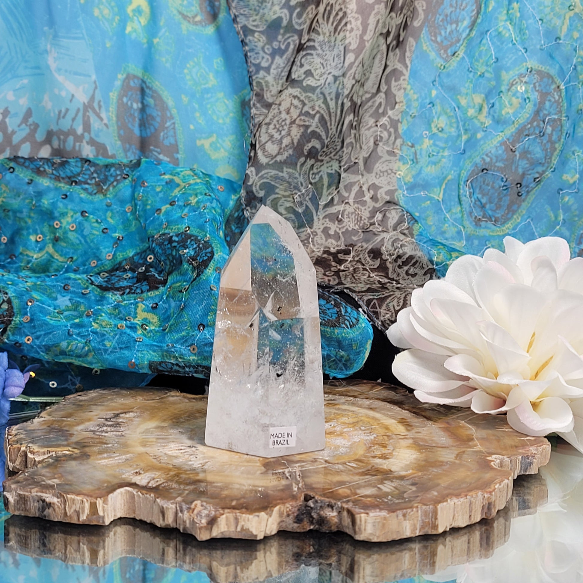 Clear Quartz Tower