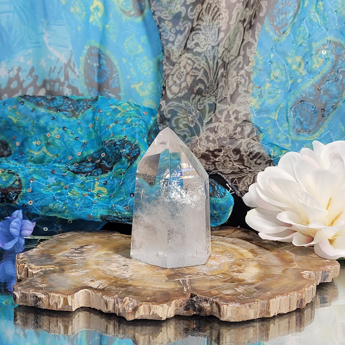 Clear Quartz Tower