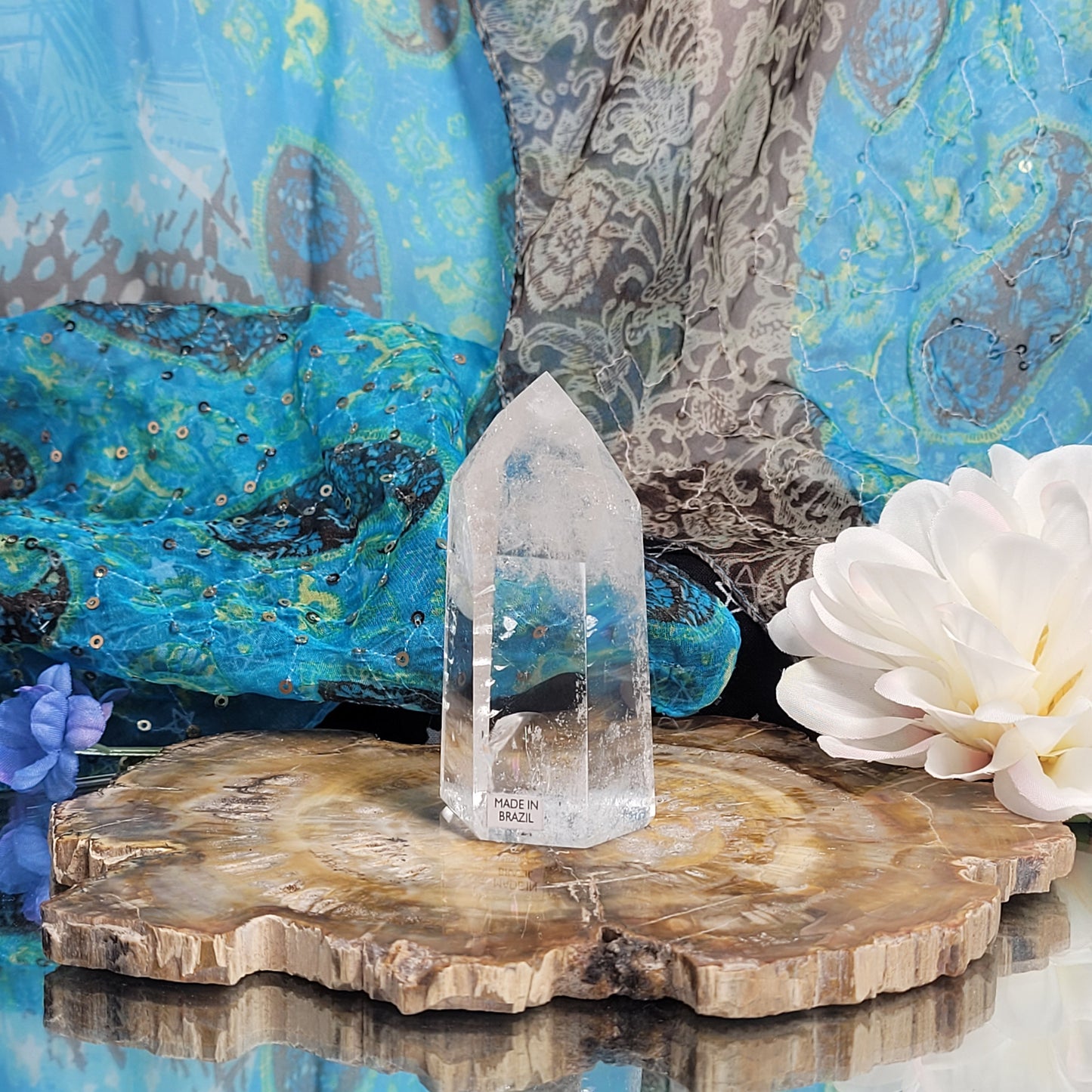 Clear Quartz Tower