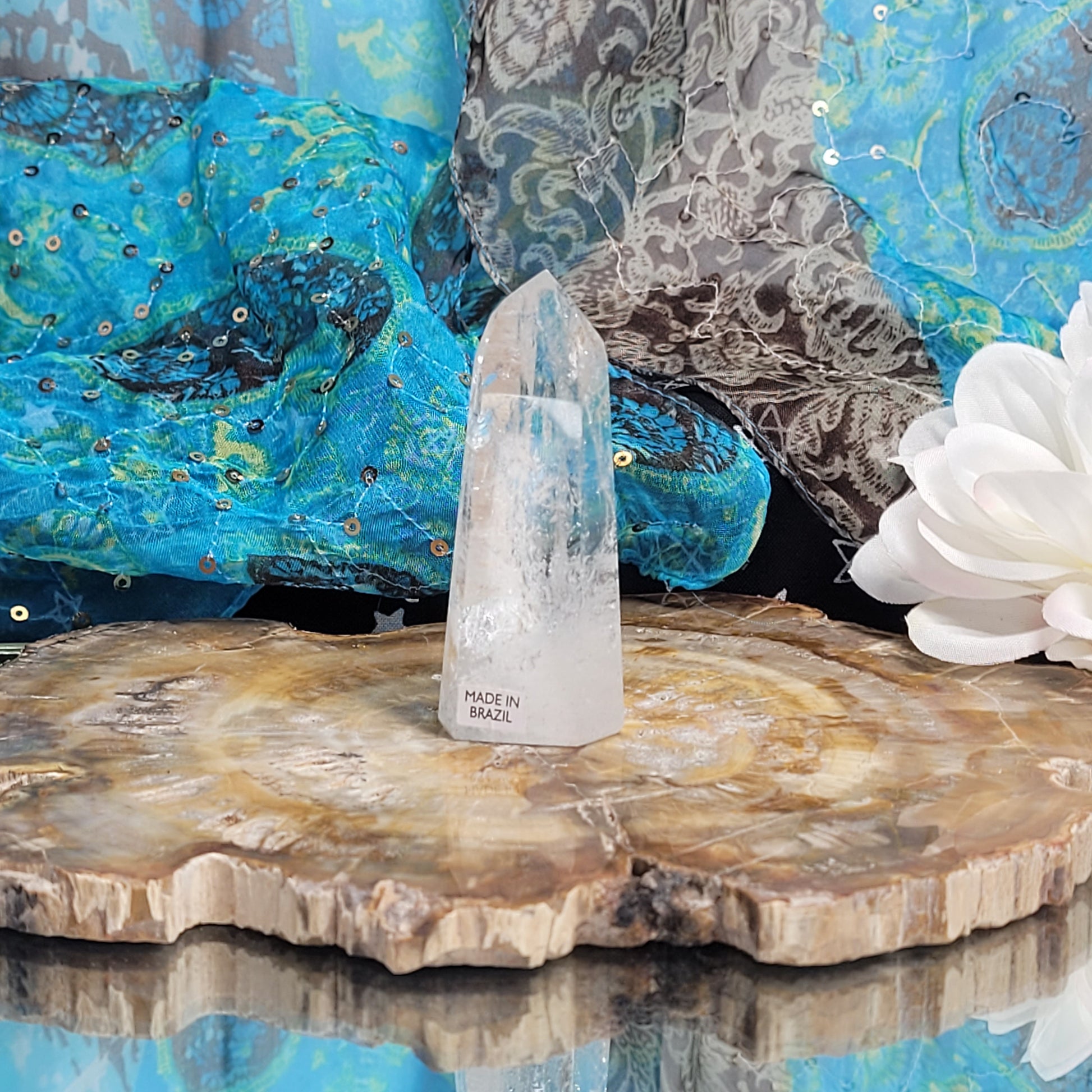 Clear Quartz Tower