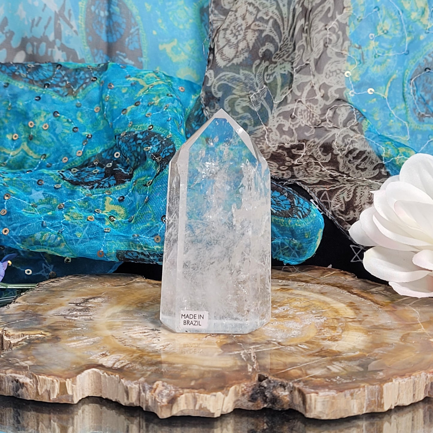 Clear Quartz Tower