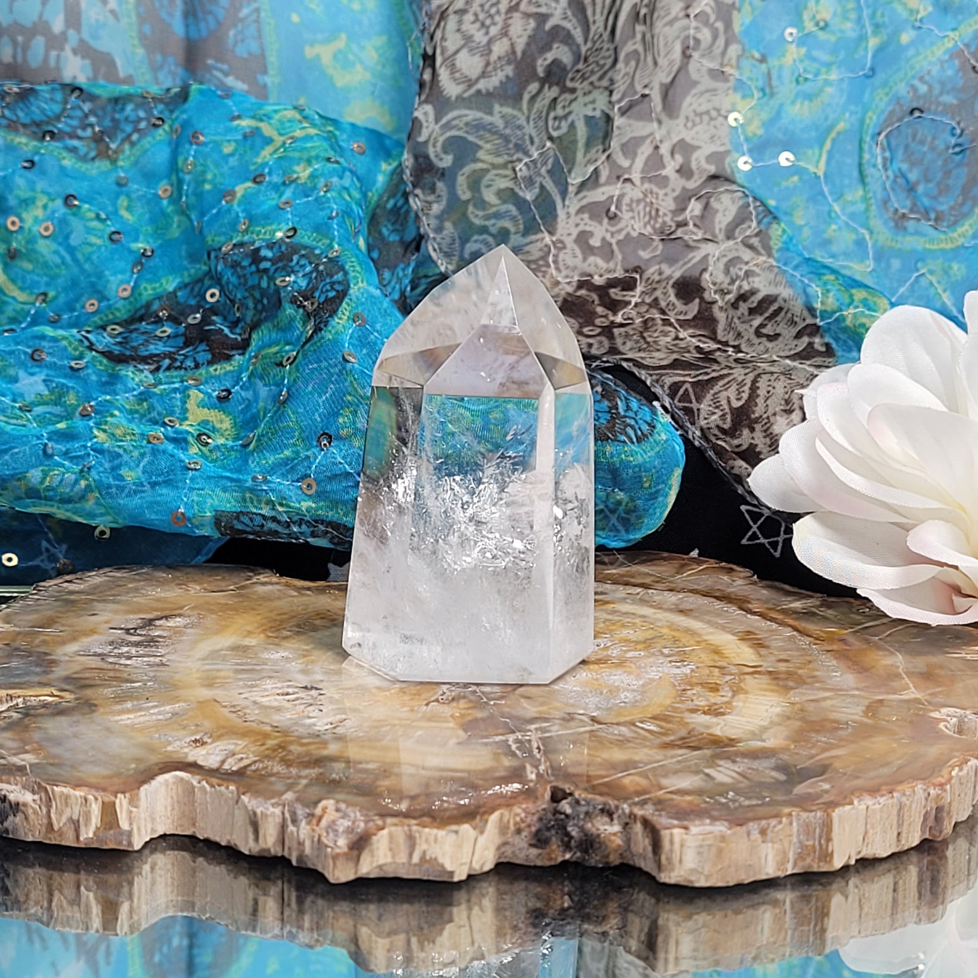 Clear Quartz Tower