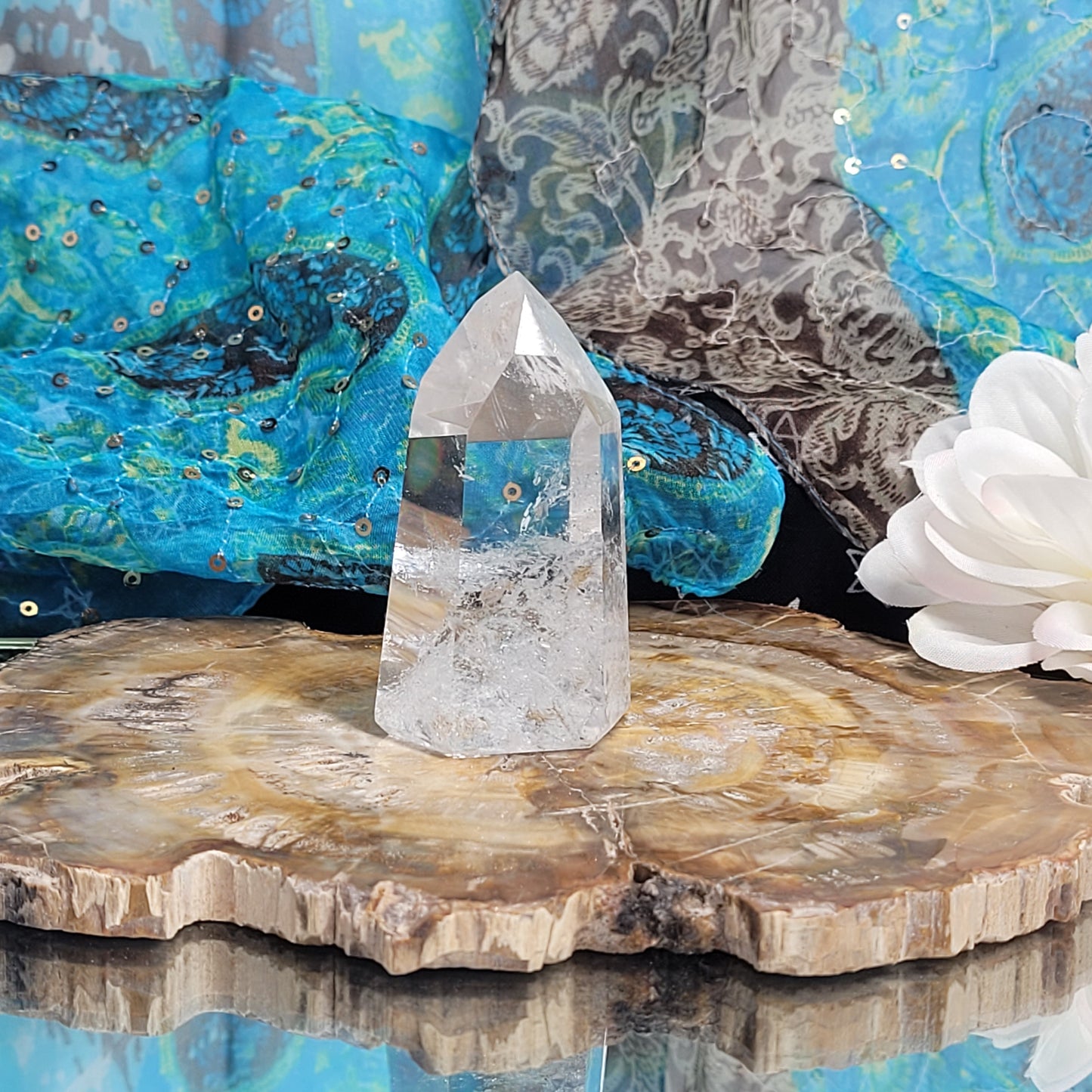 Clear Quartz Tower