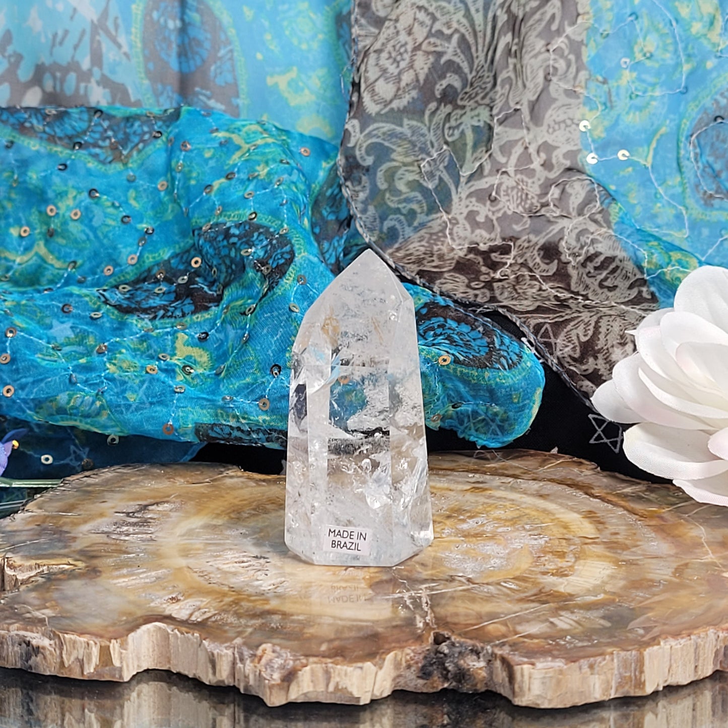 Clear Quartz Tower