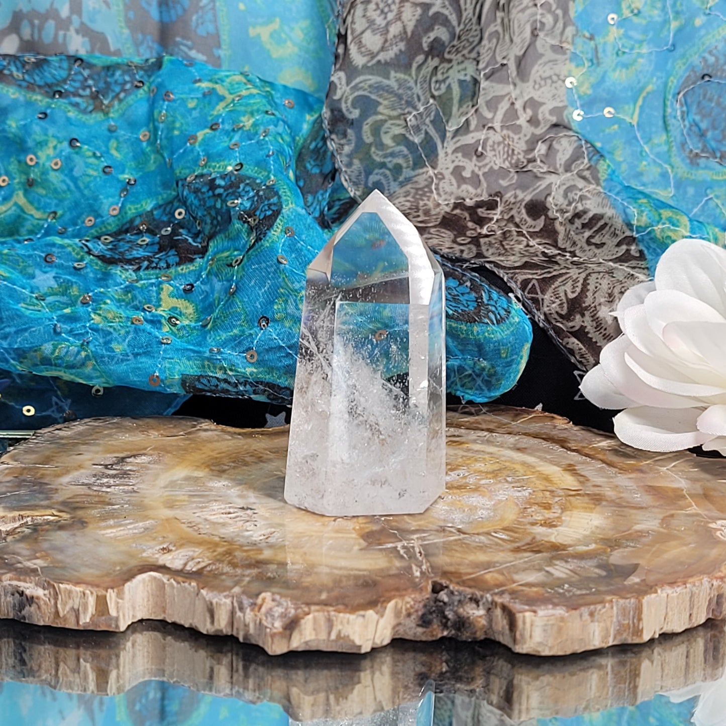 Clear Quartz Tower