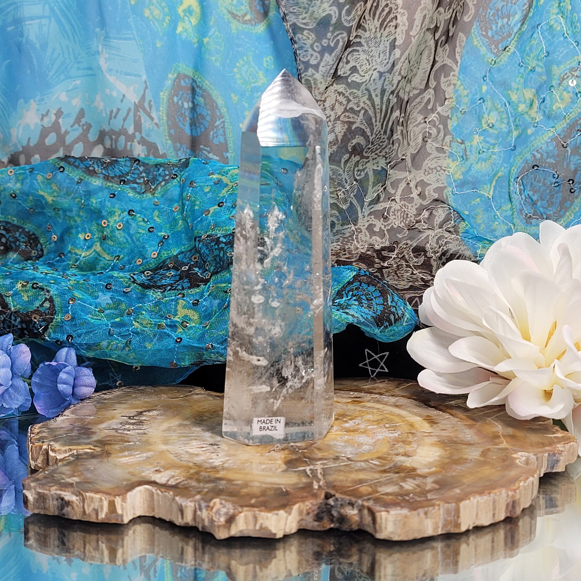 Clear Quartz Tower