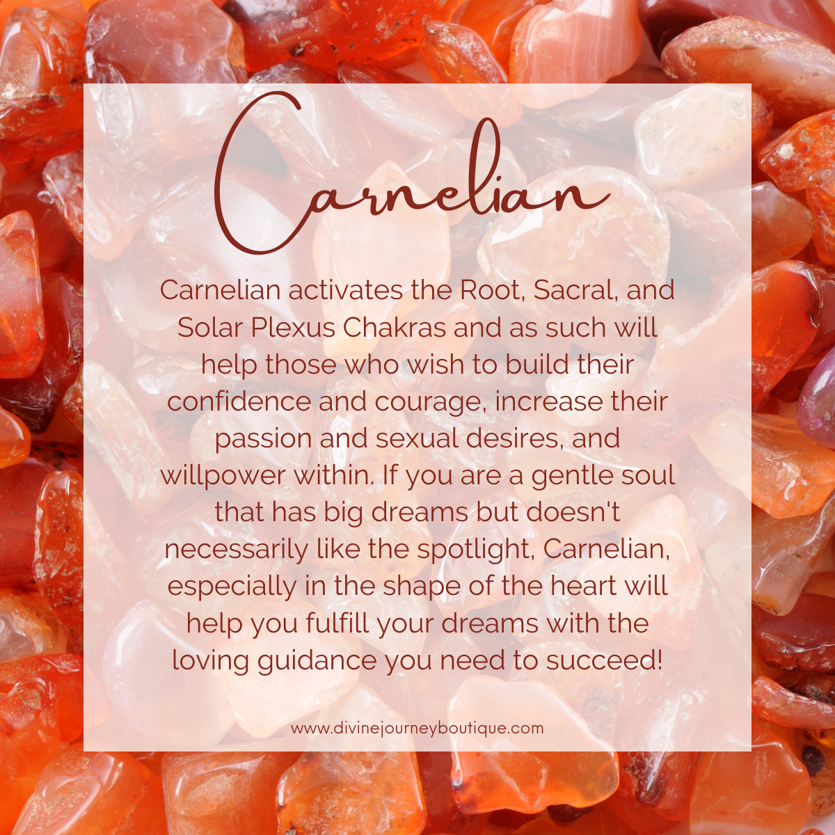 Carnelian Tumbles