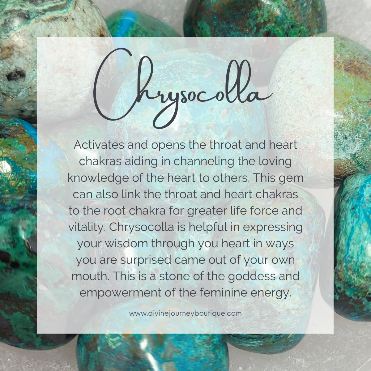 Chrysocolla Benefits