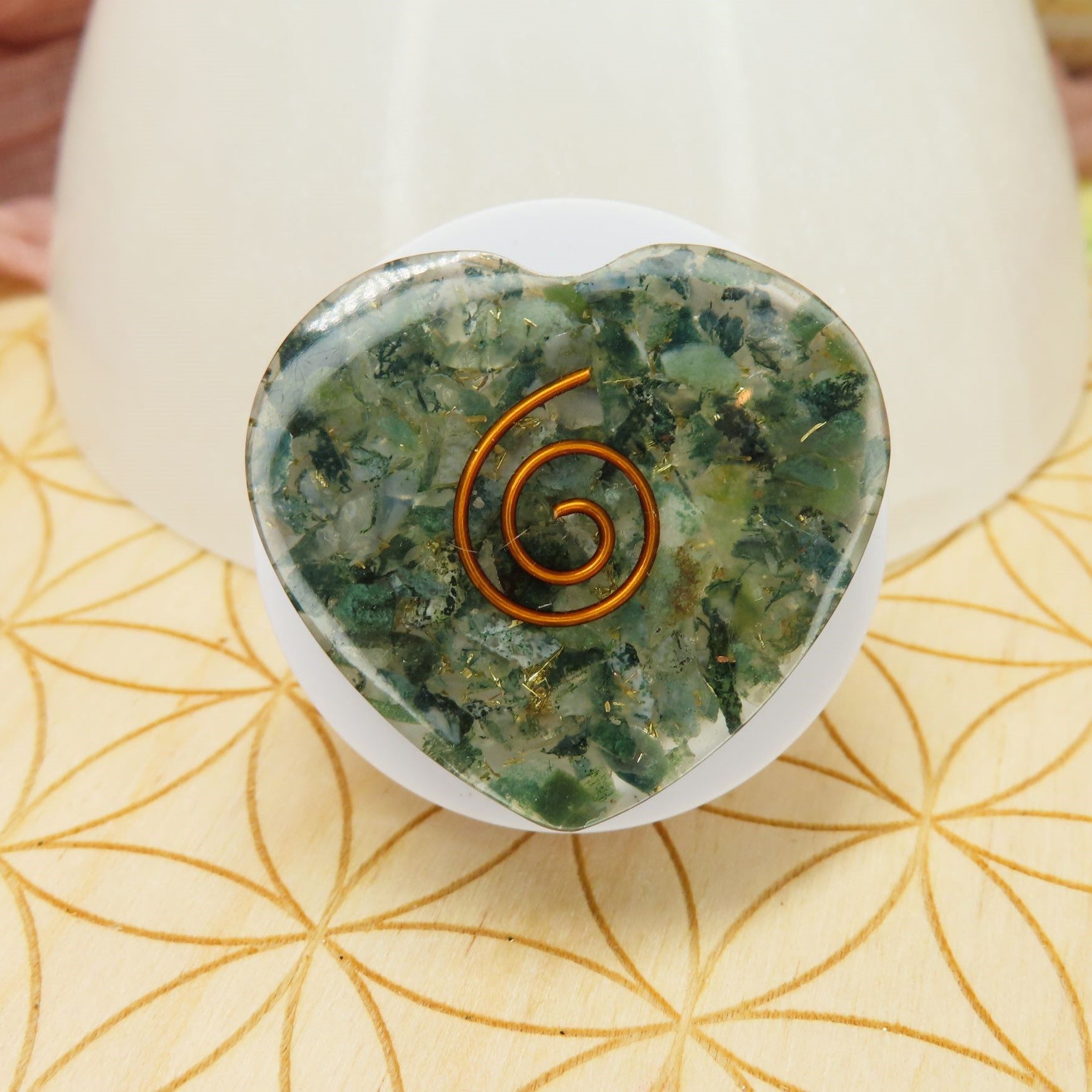 Green Adventurine Orgone Pop Socket