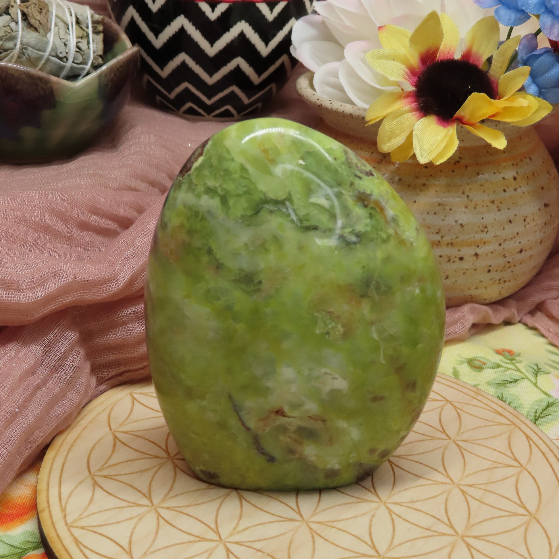 Green Opal Free Form